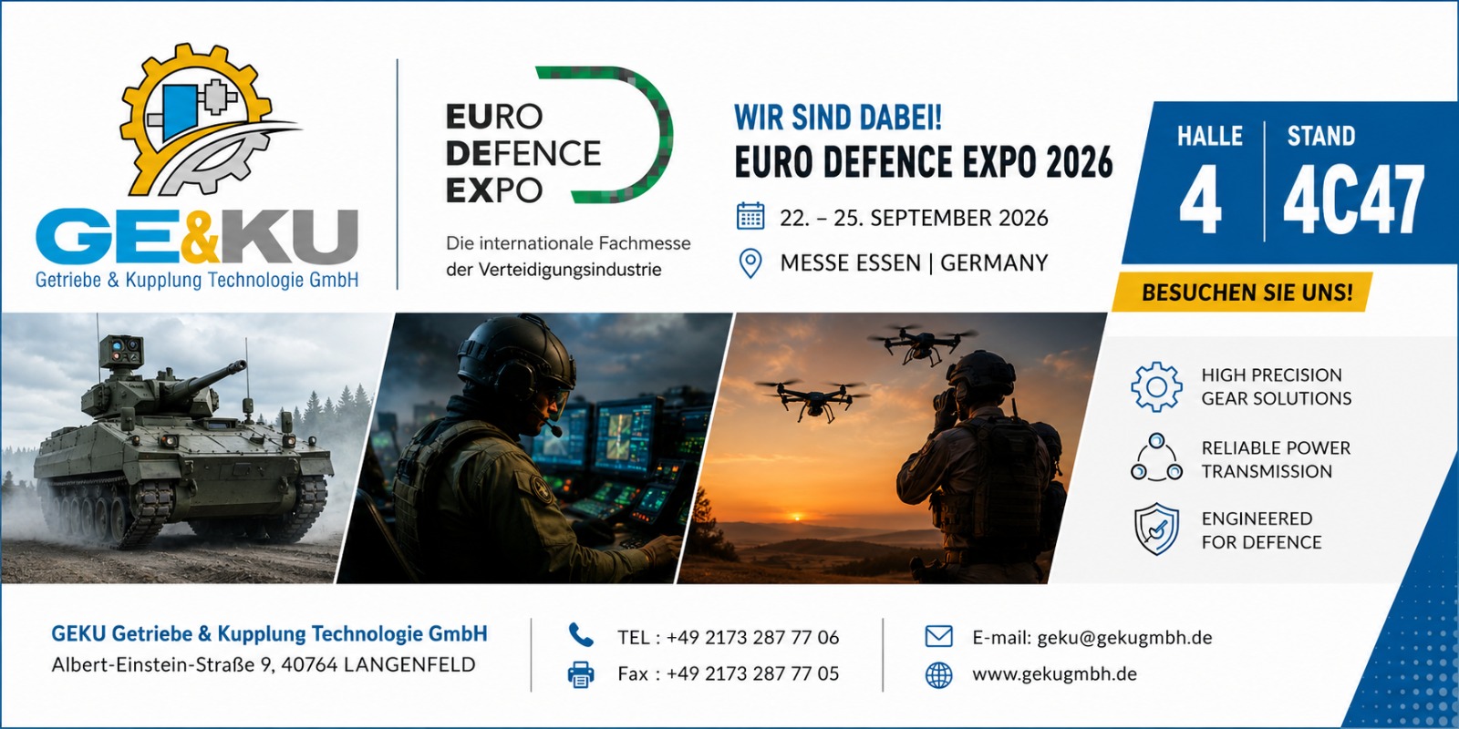 EURO DEFENCE EXPO 2026 Banner